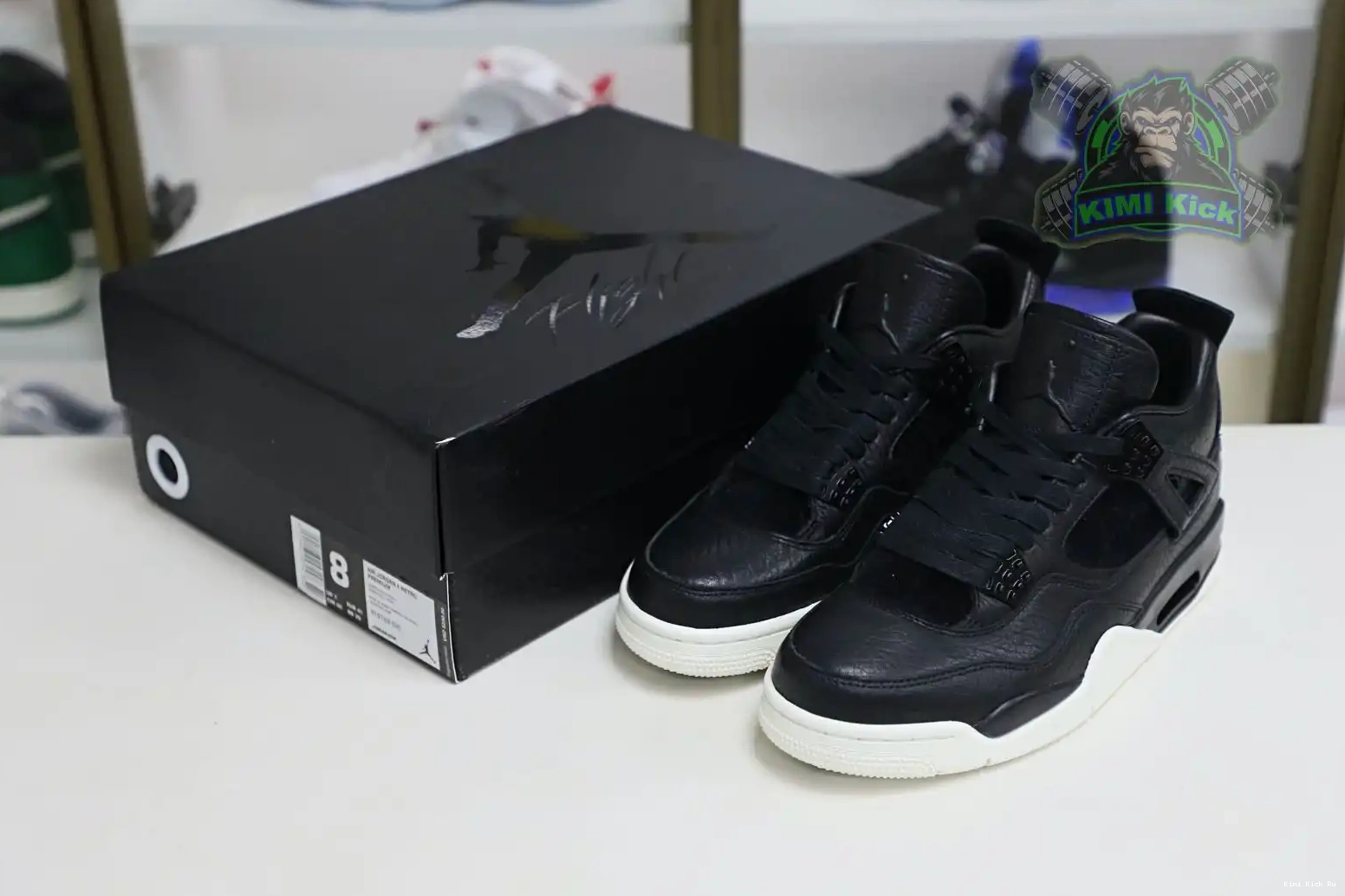 ponyhair 4 Jordan Kimikick Air black Jordan retro 0811